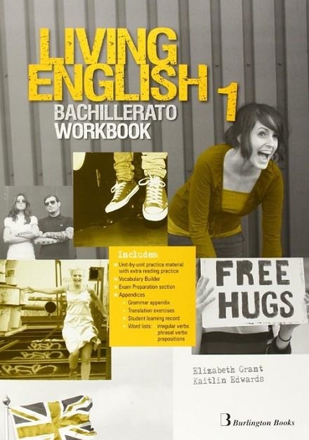 LIVING ENGLISH BACH 1 WB + VOC BUILDER | 9789963489886 | ELISABETH GRANT