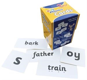 JOLLY PHONICS CARDS (SET OF 4 BOXES) IN PRECURSIVE LETTERS* | 9781903619049 | Sara Wernham