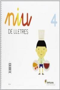 NIU DE LLETRES 4 CATAL ED13 | 9788490470985 | Varios autores