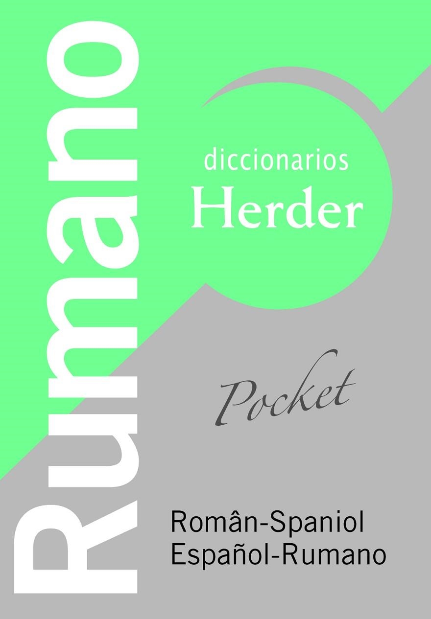 DICCIONARIO HERDER POCKET ESPAÑOL<>RUMANO | 9788425425424 | FONTANA, JOAN/LUPU, CATALINA/ANI, VIRGIL