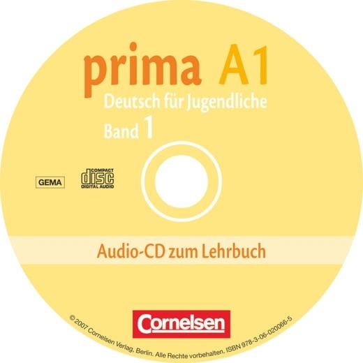 PRIMA A1 BAND 1 - CD | 9783060200665 | CORNELSEN