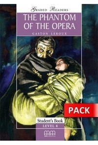 PHANTOM OF THE OPERA PACK LIBRO + ACTIVIDADES + CD INTERMEDIATE | 9789604430550