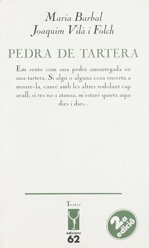 PEDRA DE TARTERA | 9788429732603 | Vila Folch, Joaquim;Barbal, Maria
