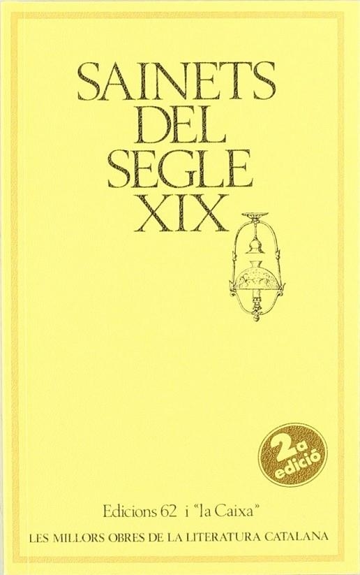 SAINETS DEL SEGLE XIX | 9788429714852 | Fàbregas, Xavier