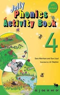 JOLLY PHONICS ACTIVITY BOOK 4 | 9781844141562 | Sara Wernham