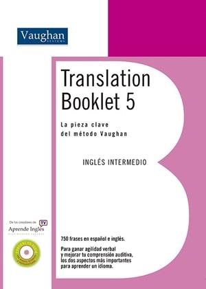 TRANSLATION BOOKLET 5 | 9788496469778 | Richard Vaughan