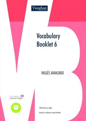 VOCABULARY BOOKLET 6 ALUM + CD | 9788496469211 | Richard Vaughan