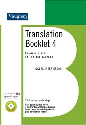 TRANSLATION BOOKLET 4 | 9788496469761 | Richard Vaughan