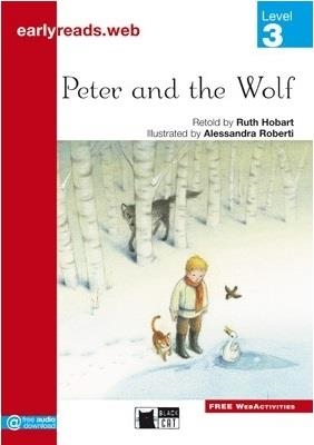 PETER AND THE WOLF-BLACK CAT EARLYREADS LEVEL 3 | 9788853010896 | RETOLD BY RUTH HOBART