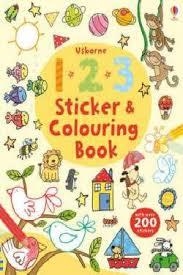 123 STICKER AND COLOURING BOOK | 9781409564591 | JESSICA GREENWELL