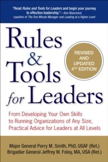 RULES AND TOOLS FOR LEADERS 4TH ED | 9780399163517 | PERRY SMITH