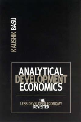 ANALYTICAL DEVELOPMENT ECONOMICS | 9780262523448 | KAUSICH BASU