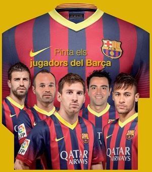 PINTA ELS JUGADORS DEL BARÇA! | 9788490572573 | Mariani, Andrés;Batec, S. L. Producciones