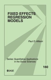 FIXED EFFECTS REGRESSION MODELS | 9780761924975 | PAUL D ALLISON