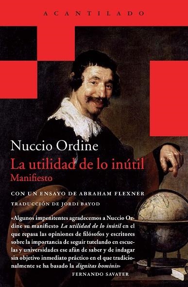 LA UTILIDAD DE LO INUTIL | 9788415689928 | Ordine, Nuccio