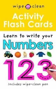 ACTIVITY FLASH CARDS LEARN TO WRITE NUMBERS | 9781843329411