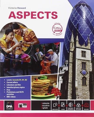 ASPECTS. STUDENT'S BOOK  + EASY EBOOK ON DVD | 9788853015839 | VICTORIA HEWARD