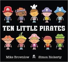 TEN LITTLE PIRATES | 9781408320044 | MIKE BROWNLOW