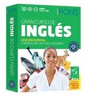 GRAN CURSO PONS INGLES (A1 A2 B1) 4 LIBROS+6 CD+DV | 9788416057139 | IDIOMAS PONS