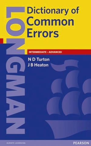 D.I LONGMAN DICTIONARY OF COMMON ERRORS | 9780582237520 | N TURTON
