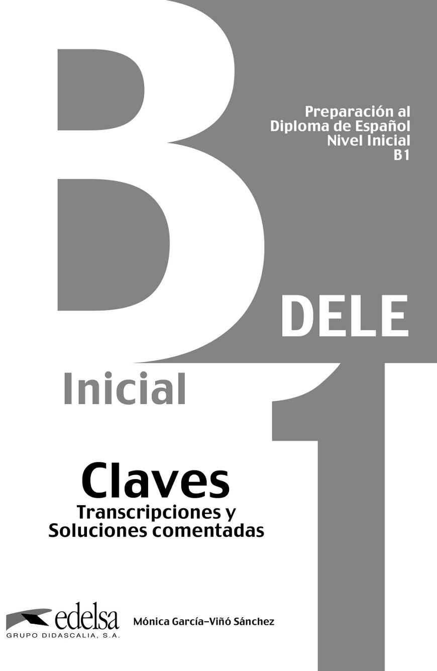 DELE B1 PREPARACION CLAVE | 9788477113546 | García-Viñó Sánchez, Mónica María