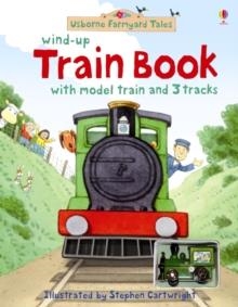 WIND-UP TRAIN BOOK+TOY | 9780746093689 | USBORNE