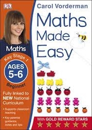 MATHS MADE EASY 5-6 KS 1 BEGINNER | 9781409344766 | CAROL VORDERMAN