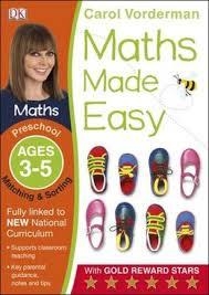 MATHS MADE EASY 3-5 MATCHING AND SORTING | 9781409344865 | CAROL VORDERMAN