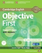 FC OBJECTIVE FIRST 2015 SB+KEY | 9788483236918 | CAPEL, ANNETTE/SHARP, WENDY