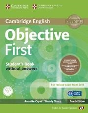 FC OBJECTIVE FIRST 2015 SB+WB NO KEY | 9788483236949 | CAPEL, ANNETTE/SHARP, WENDY