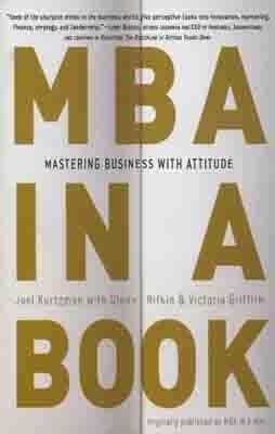 MBA IN A BOOK | 9780307451583 | JOEL KURTZMAN