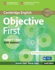 FC OBJECTIVE FIRST 2015 INT. ED. SB+KEY+CD ROM | 9781107628304 | CAPEL, ANNETTE/SHARP, WENDY