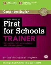 FC TRAINER FIRST SCHOOLS 2015 SB+KEY+AUDIO | 9781107446052 | SUE ELLIOTT/HELEN TILIOUINE/FELICITY O'DELL