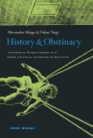 HISTORY AND OBSTINACY | 9781935408468 | ALEXANDER KLUGE