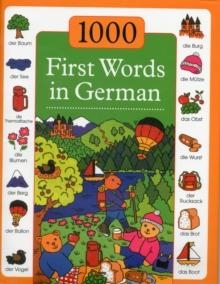 1000 FIRST WORDS IN GERMAN | 9781843229582 | ANDREA KENKMANN