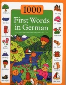 1000 FIRST WORDS IN GERMAN | 9781843229582 | ANDREA KENKMANN