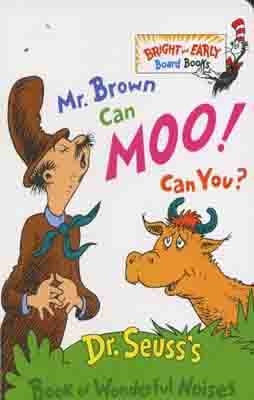 MR. BROWN CAN MOO! CAN YOU? | 9780679882824 | DR SEUSS