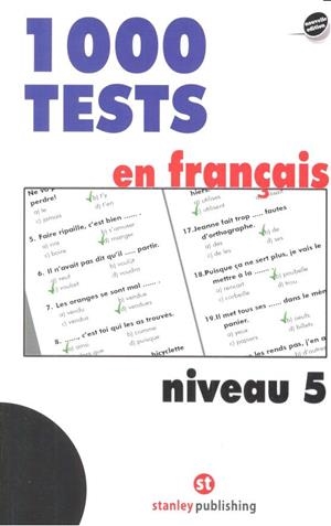TESTS EN FRANÇAIS NIVEAU 5 | 9788478732135