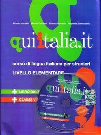 QUI ITALIA.IT A1-A2 + CD MP3 | 9788800802680