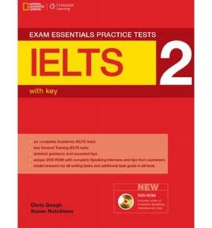 IELTS EXAM ESSENTIALS PRACTICE TESTS 2+KEY | 9781285747248 | CHRIS GOUGH