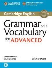 CAE GRAMMAR AND VOCABULARY 2015 SB+KEY+AUDIO CD | 9781107481114 | MARTIN HEWINGS/SIMON HAINES