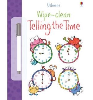 WIPE CLEAN TELLING THE TIME | 9781409551737 | JESSICA GREENWELL