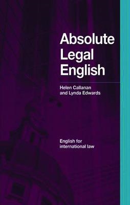 ABSOLUTE LEGAL ENGLISH | 9781905085514 | LYNDA EDWARDS