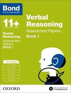 BOND 11+ VERBAL REASONING: ASSESSMENT PAPERS | 9780192740373 | J.M. BOND