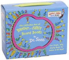 LITTLE BLUE BOX OF BRIGHT AND EARLY DR SEUSS | 9780307975867