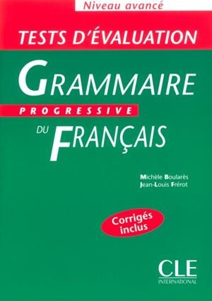 GRAMMAIRE TESTS E AVANCE | 9782090338195