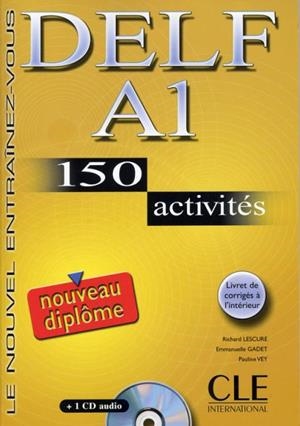 DELF A1 150 ACTIVITIES LIVRE+CD | 9782090352443 | BRUNO MÈGRE