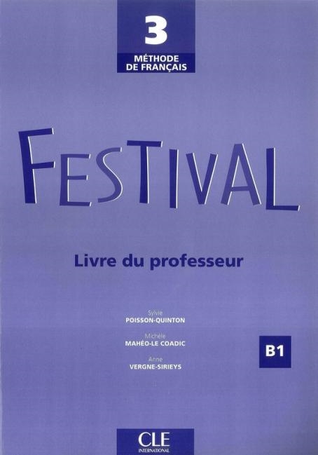 FESTIVAL 3 GUIDE PEDAGOGIQUE | 9782090353280 | ODILE GRAND CLEMENT