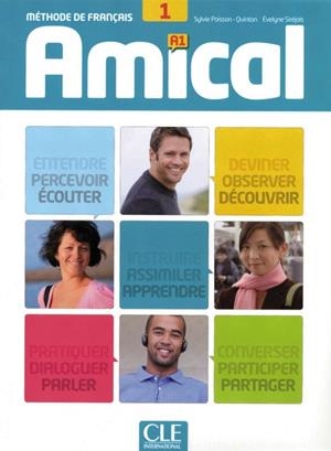AMICAL 1 A1 - LIVRE+CD | 9782090386028 | NICOLE BLONDEAU