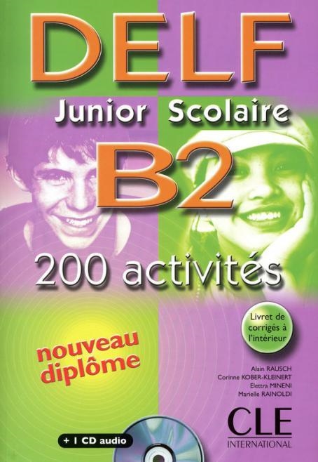 NOUVEAU DELF JUNIOR SCOLAIRE B2 LIVRE+CORR+TRANS+C | 9782090352580 | CLAIRE MIQUEL